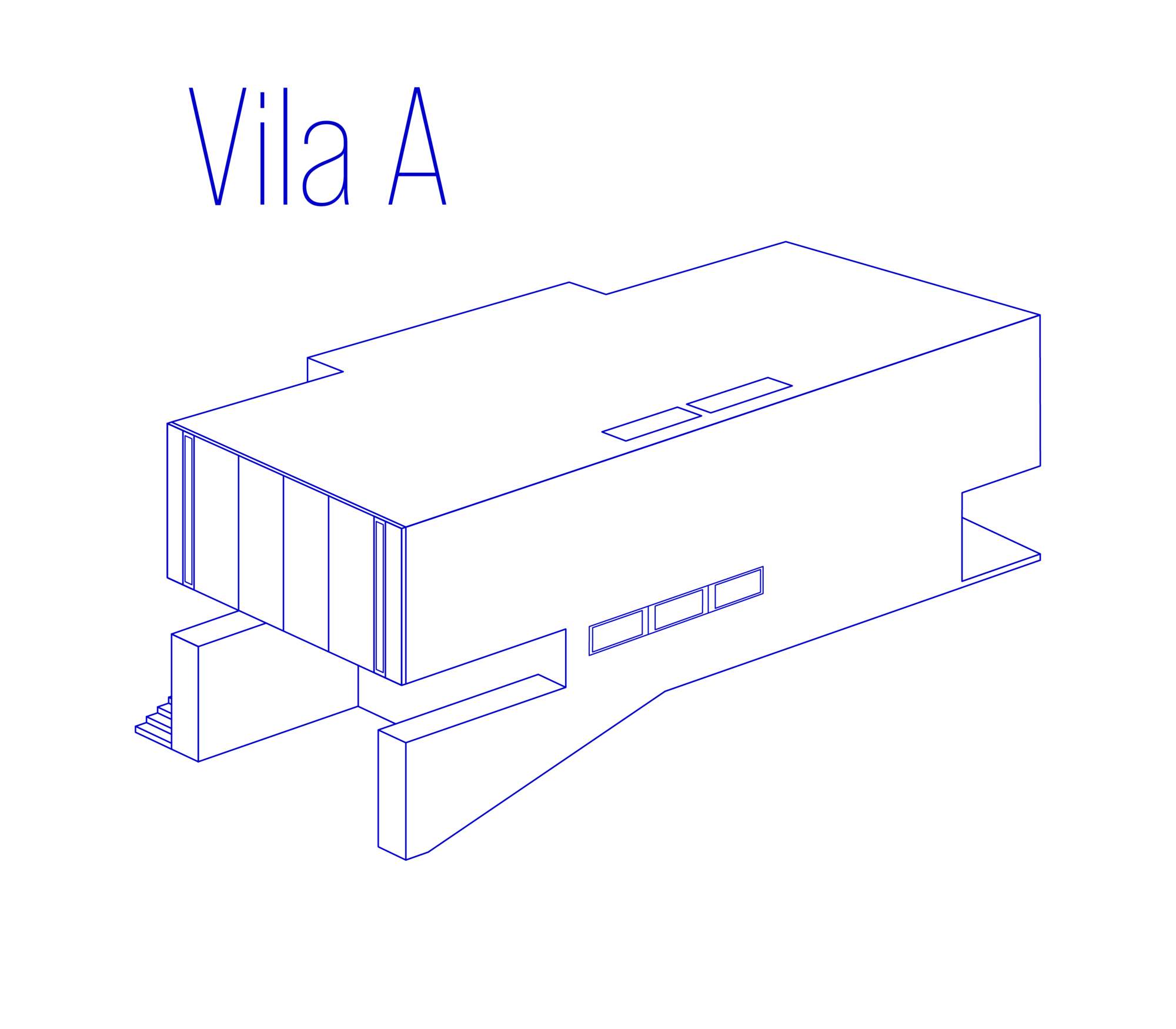 240827 SCV_Axonometrie_Vila A